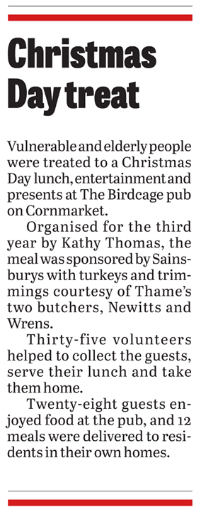 Community Christmas Thame